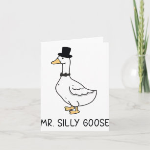 Tarjeta Sr. Silly Goose Y Sra. Silly Goose Couple Matchi