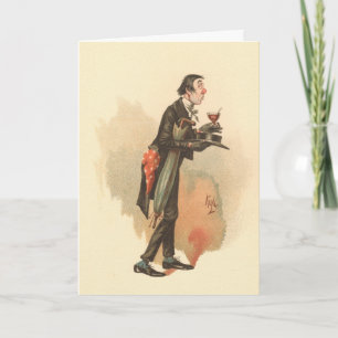 Tarjeta Sr. Stiggins por Kyd - The Pickwick Papers de Dick