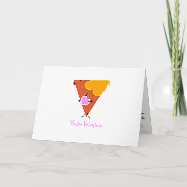 Tarjeta Sr. y la Sra. Nacho Valentine (Anverso)