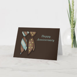 Tarjeta Sr y Sr, Aniversario de bodas de dos novios