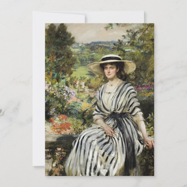 Tarjeta Sra. Edward Windsor Hussey | James Jebusa Shannon (Anverso)