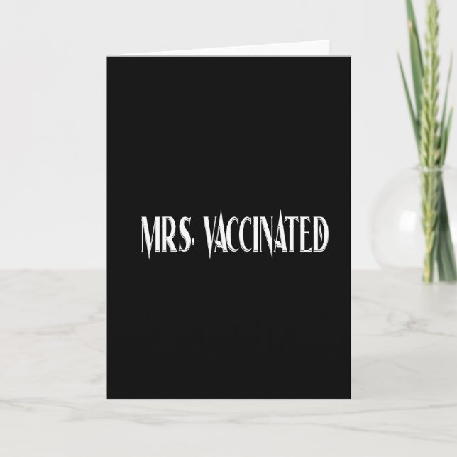 Tarjeta Sra. Vacunada (Anverso)