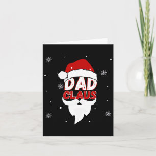 Tarjeta Sra. Y Sr. Claus Parejas Navidades Coincidiendo Pa