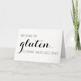 Tarjeta Srta. Gluten-Libre You Card