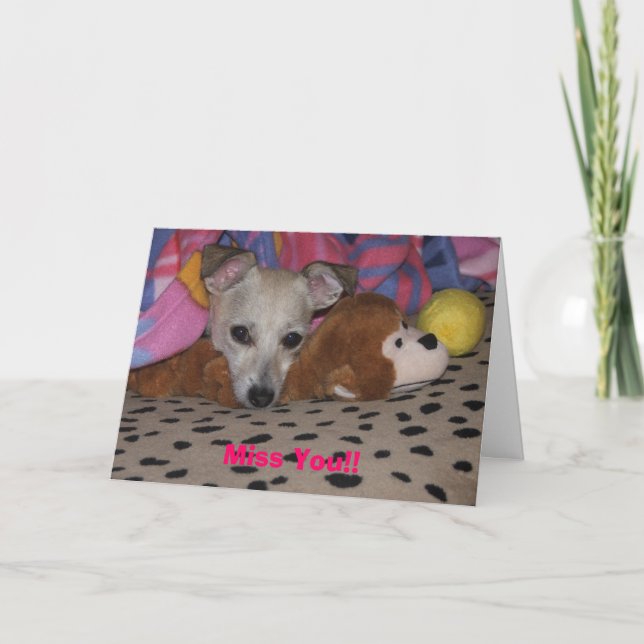 Tarjeta ¡Srta. usted! (Anverso)