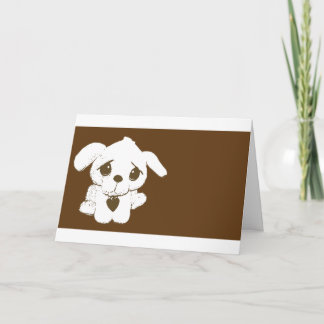 Tarjeta Srta. You Card del perrito