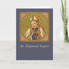 Tarjeta St. Alphonsus Liguori (SNV 02) (Plaza)
