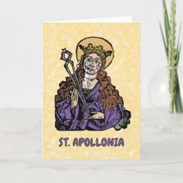 Tarjeta St. Apollonia con diente podado (Nuremberg)