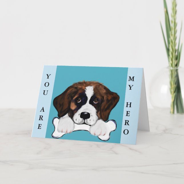 Tarjeta St Bernard (Anverso)