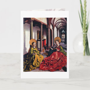 Tarjeta St.Catherine y Maria Magdalena de Conrado Witz