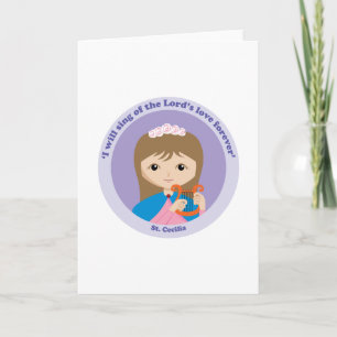 Tarjeta St. Cecilia