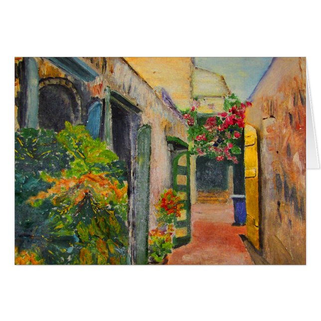 Tarjeta St. Croix Alley Blank (Anverso (Horizontal))