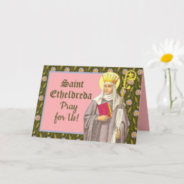 Tarjeta St. Etheldreda (Audrey) (P 003)