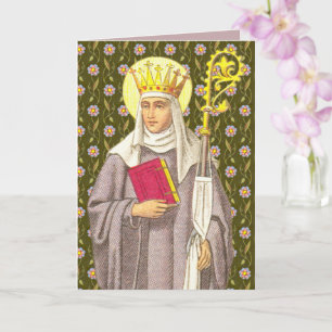Tarjeta St. Etheldreda (Audrey) (P 003)