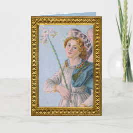 Tarjeta St. Gabriel el Archangel (detalle; M 017) Blank