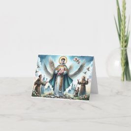 Tarjeta St. Gerard Majella-Patron Saint of TTC
