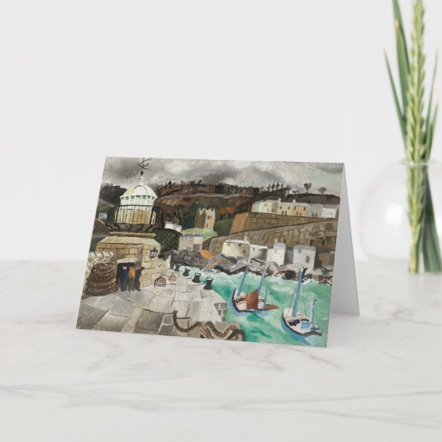 Tarjeta St. Ives, Cornwall | Christopher Wood (Anverso)