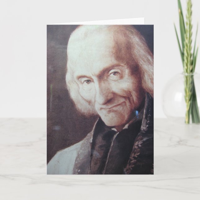 Tarjeta St. Jean Marie Vianney (Anverso)
