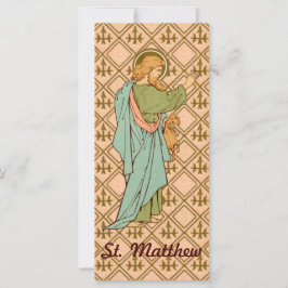 Tarjeta St. Matthew the Apostle (RLS 10)