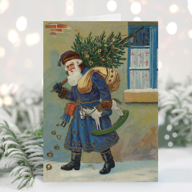Tarjeta St. Nick | Vintage Holiday (Subido por el creador)