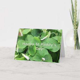 Tarjeta St.Paddy