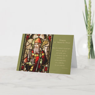 Tarjeta St. Patrick Irish Blessing St. Patrick's Day Card