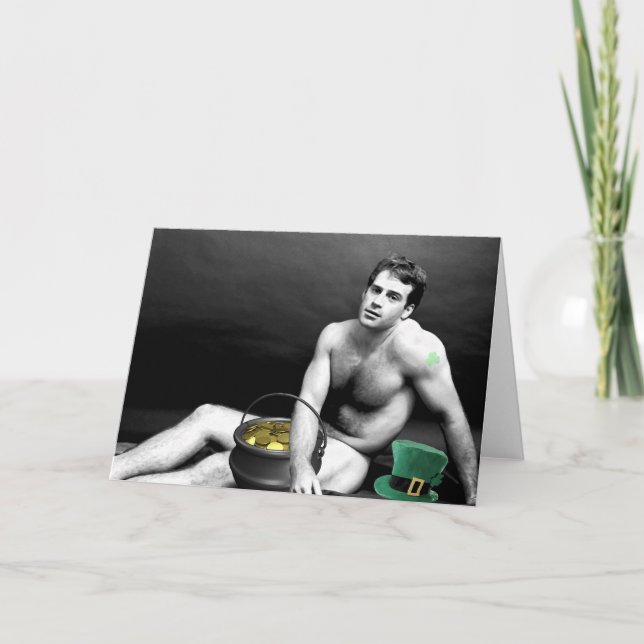Tarjeta St. Patrick Man 3 (Anverso)