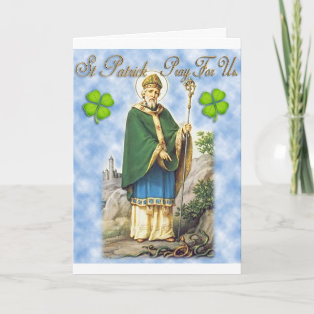 Tarjeta St Patrick Prayer (Anverso)