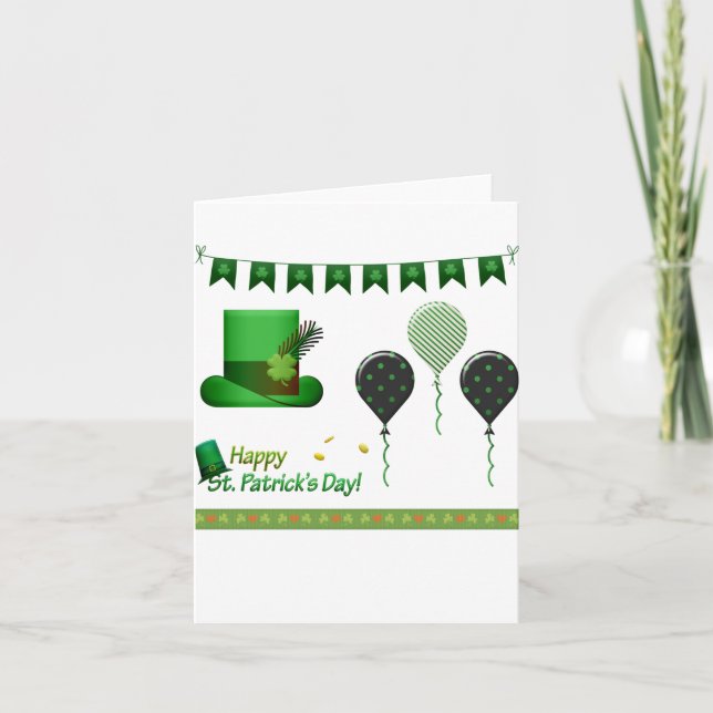 Tarjeta St Patrick's Day (Anverso)