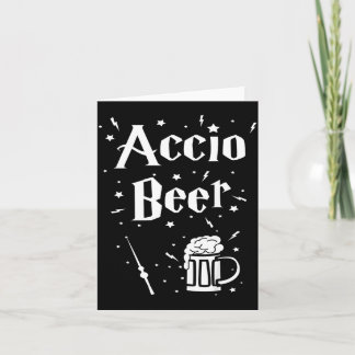 Tarjeta St. Patrick's Day Iri-shirt - Accio Beer Funny Tee