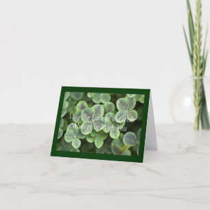 Tarjeta St. Patrick's Day Shamrock