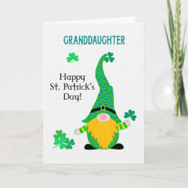 Tarjeta St Patrick's Fun Leprechaun