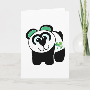 Tarjeta St. Pattys Day Goofkins panda