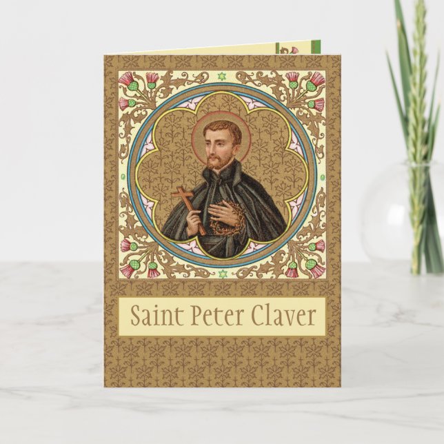 Tarjeta St. Peter Claver (BK 058) (Anverso)