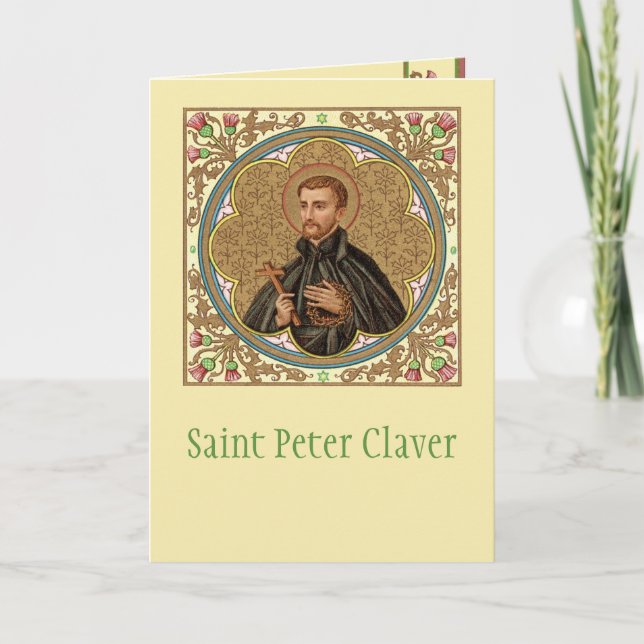 Tarjeta St. Peter Claver (BK 058) (Anverso)