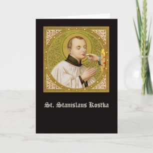 Tarjeta St. Stanislaus (SNV 25) (SquImage) Vert Greeting