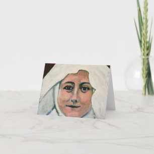 Tarjeta St. Thérèse de Lisieux Notecard