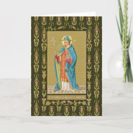 Tarjeta St. Thomas Becket con espada en Miter (P 005)