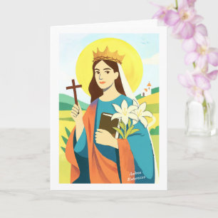 Tarjeta Sta. Catalina de Siena