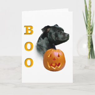 Tarjeta Staffordshire Bull Terrier Boo