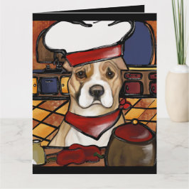 TARJETA STAFFORDSHIRE TERRIER