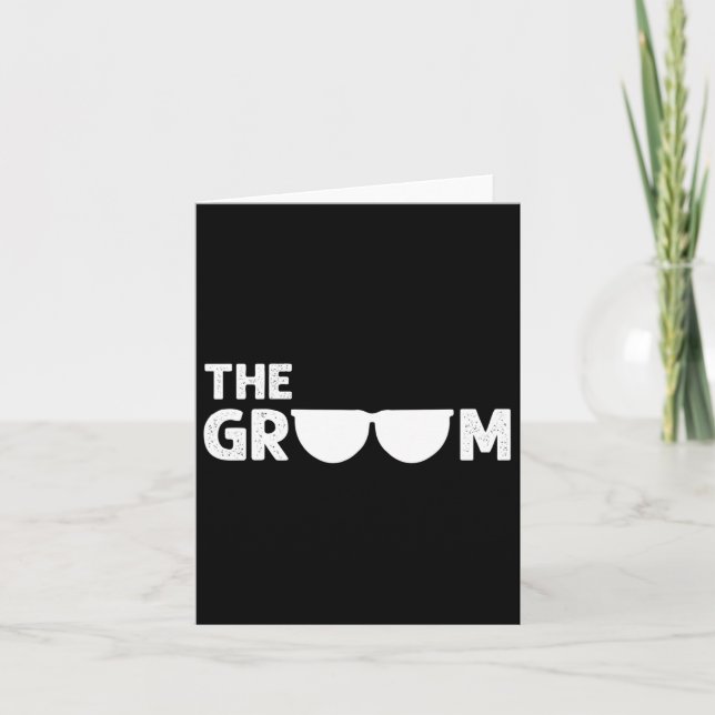 Tarjeta Stag Groomsmen Boda Te (Anverso)