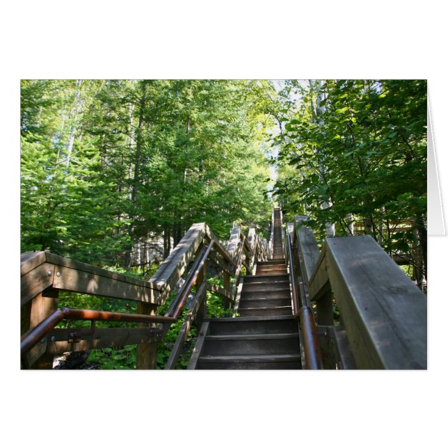 Tarjeta Stairs Forever (Anverso (Horizontal))