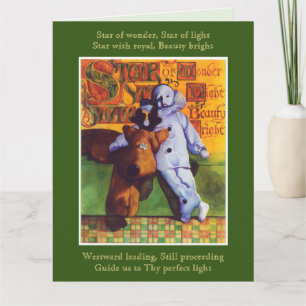 Tarjeta STAR OF WONDER Big Navidades Card