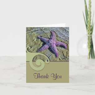 Tarjeta Starfish Destination Wedding