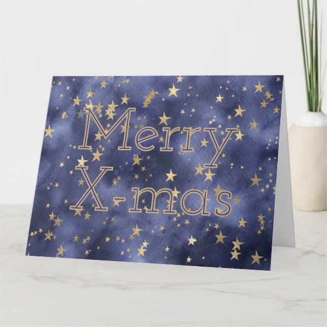 Tarjeta Starry Night (Anverso)