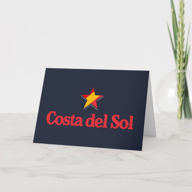 Tarjeta Stars of Spain – Costa del Sol (Anverso)
