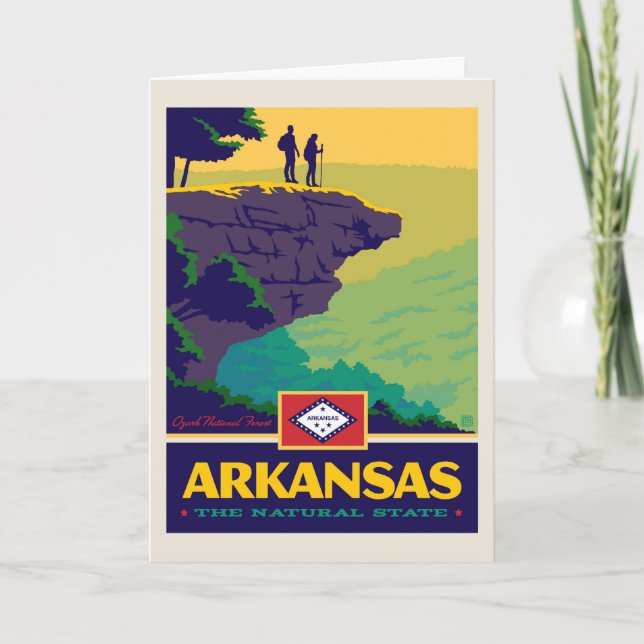 Tarjeta State Pride | Arkansas (Anverso)