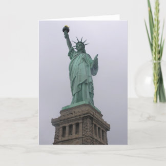 Tarjeta Statue of Liberty