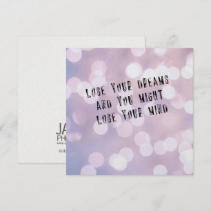 Tarjeta STAY SANE 5.25 x 5.25